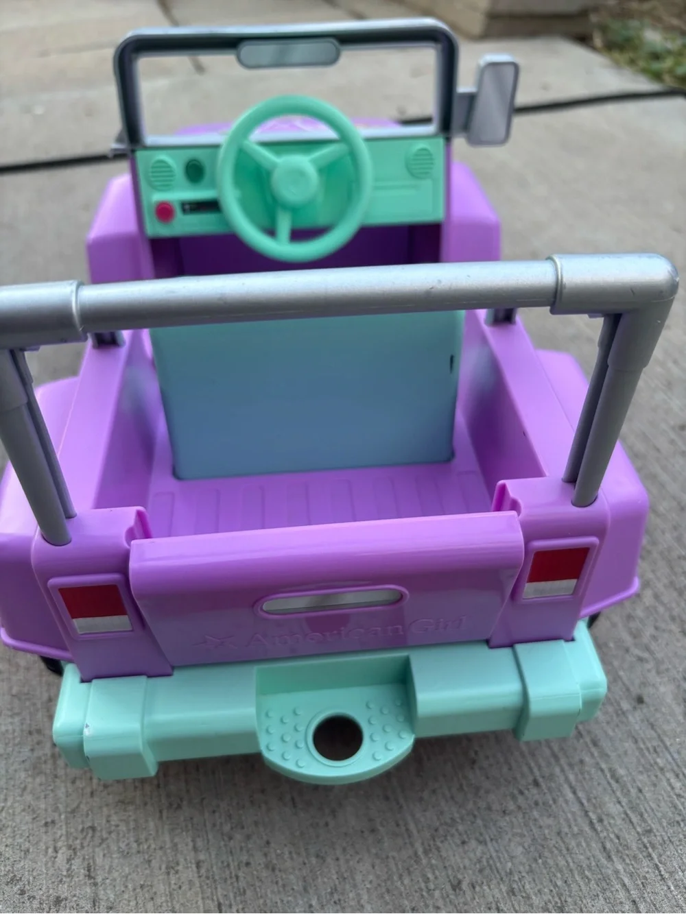 American Girl bright purple